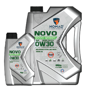 Nomad Novo 9000 Green 0W30 · 208 л